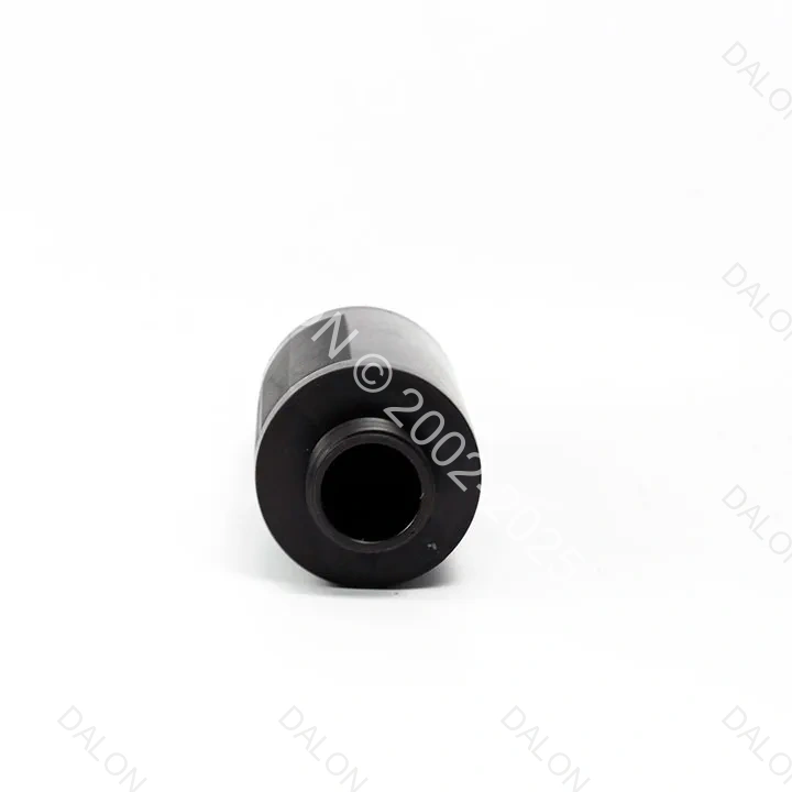  High Flow Plastic Muffler - PLASTIC SILENCER SPL-F 1/4 WITH WOOL FELT + ALUMINIUM NET COLOR BLACK