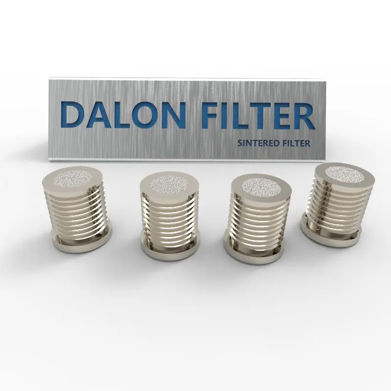  sintered porous stainless steel filters - STEEL FILTER ELEMENTS 8.5X M10 X12 35MICRON 