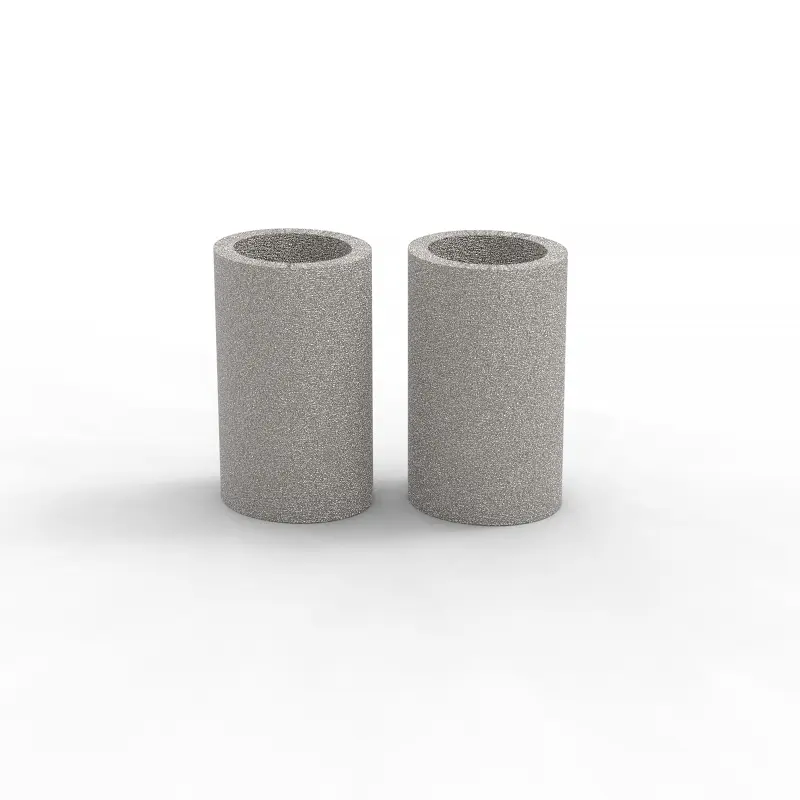  sintered porous air filter - STEEL FILTER TUBE 5X8X30 15MICRON