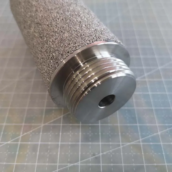  sintered filter element - STEEL FILTER CARTRIDGE 7.6X15X44 40MICRON