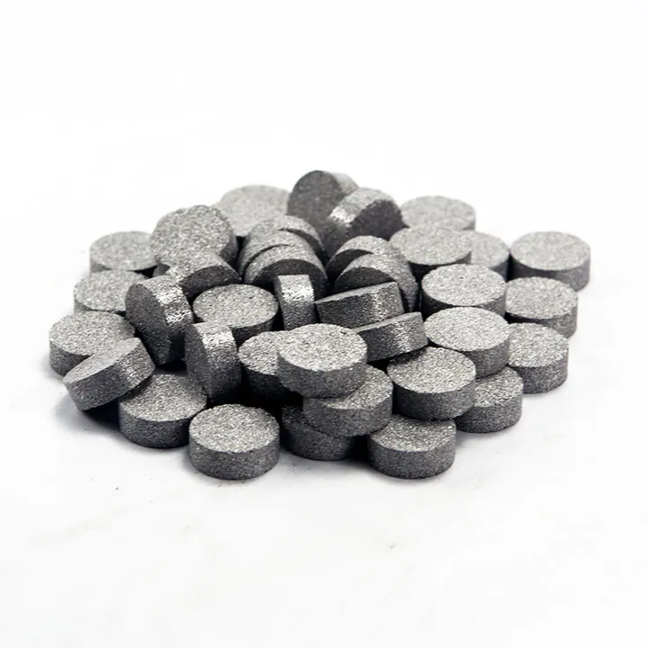  sintered porous metal filter - STEEL FILTER DISC 43X5 20MICRON
