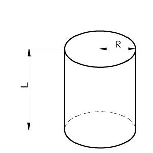 Радиус цилиндра